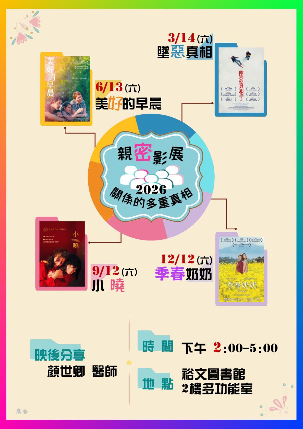 115年親密影展：關係的多重真相