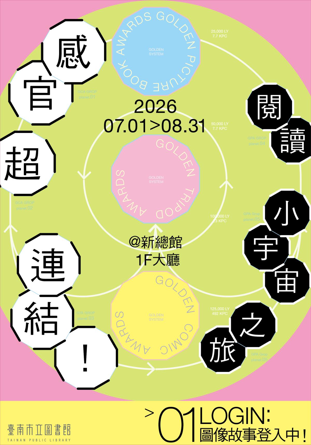 「感官超連結：閱讀小宇宙之旅」：圖像故事登入中