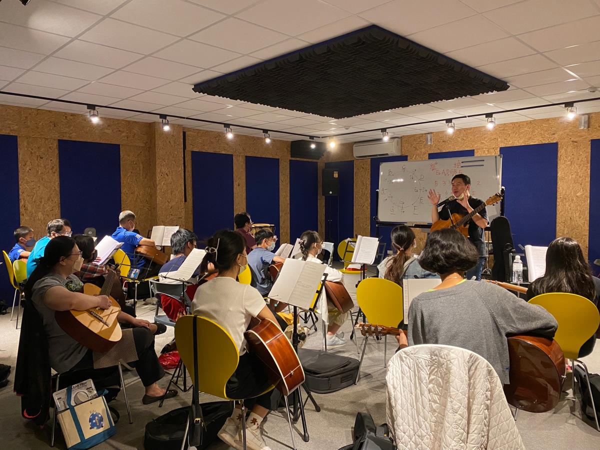 許石音樂圖書館音樂工作坊-吉他教學